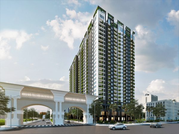 AnLand Complex is a modern residential building located in Hanoi that has received a preliminary EDGE Certificate.