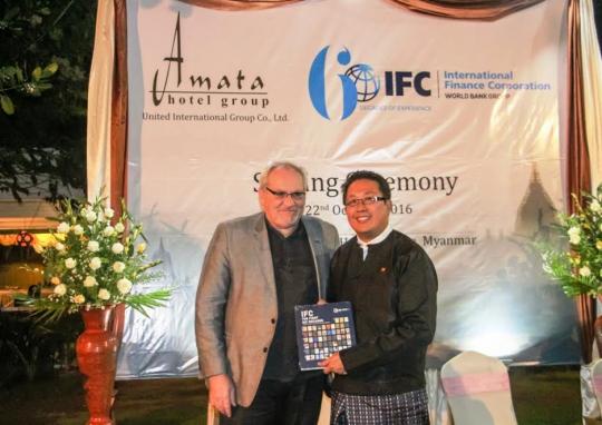 Amata Hotel Group of Myanmar received US$13.5 million convertible loan from IFC. The company plans to certify its hotels with EDGE.